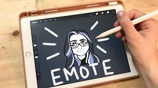 Making An Emote With Procreate