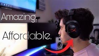 $50 Gaming Headset - HyperX Cloud Core Review + Mic Test