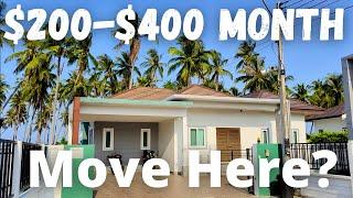 Move Here? $200-$400 Month AptHouse Prachuap Khiri Khan Thailand +Top Breakfast Hotel & More