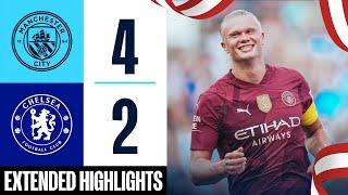 HIGHLIGHTS  MAN CITY 4-2 CHELSEA  HAALAND HAT-TRICK