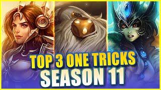 THESE ARE THE TOP 3 SUPPORTS TO ONE-TRICK IN SEASON 11 - League of Legends