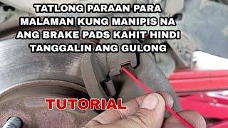 paano malaman kung mapinis na ang brake pad  Tireman PH