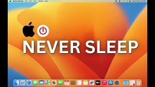 How to Stop Mac from Sleeping?  Always Keep Mac Screen on With This Setting