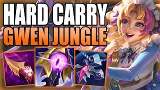 THIS IS HOW GWEN JUNGLE CAN HARD CARRY YOUR SOLO Q GAMES EASILY - Gameplay Guide League of Legends