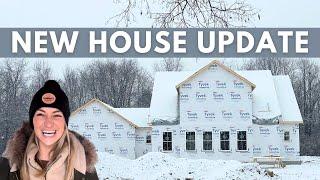 Chatty New House Update + House Tour 2024 Custom Home Build