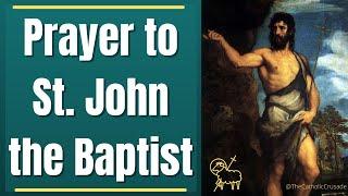 Prayer to St John the Baptist