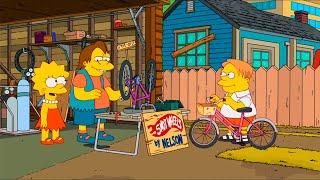 Lisa ayuda a Nelson en su negocio de Bicis Los simpsons capitulos completos en español latino
