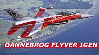 F-16 Dannebrog flyver igen