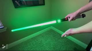 RGB Baselit Light Saber Custom Sabers - Amazing first Baselit saber