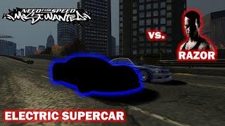 NFS Most Wanted - Electric Supercar vs RAZOR