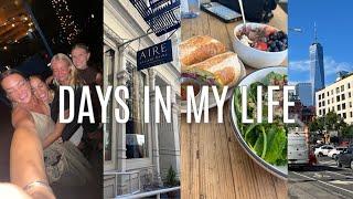 NYC VLOG corepower friends meet Sydney shopping spa day etc.