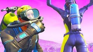 NEW Fortnite REEF RANGER Skin & LASER CHOMP Glider Gameplay  Chaos