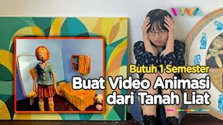 Habiskan 1 Semester Mahasiswi ITB Bikin Animasi Tanah Liat Pakai Video Claymation