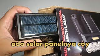 50 Ribu Dapet Senter Yang Ada Solar Panelnya Cuma Gimik Kah?