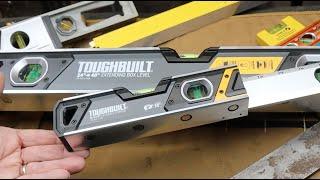 Toughbuilt Extentable Levels Next level leveling. Moving parts on a level is not a bad thing.