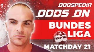 Odds On Bundesliga Predictions - Matchday 21 - Football Match Tips Bets & Odds