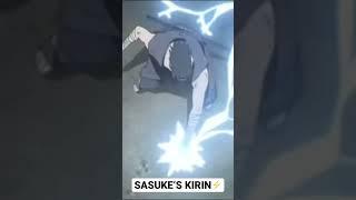 Is Sasuke’s Kirin his best jutsu?#sasuke #sasukeuchiha #naruto #narutoshippuden #boruto #shorts