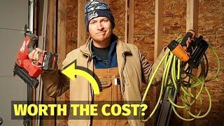 Air nailers VS. Battery Nailers WORTH THE PRICE?