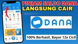 Pinjam Uang di Aplikasi DANA  Cara Pinjam Uang di DANA