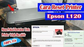 Cara Reset Printer Epson L120 A printer’s ink pad is at the end of its service life