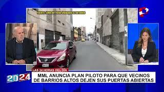 Alberto Jordán sobre plan piloto en Barrios Altos contra la criminalidad “Destinaremos 100 motos”