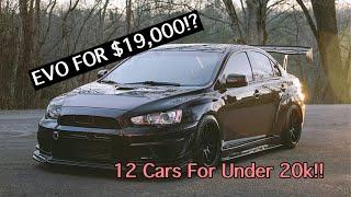 TOP 10 BEST SPORTS CARS FOR UNDER 20k For Car Guys