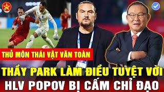 THẦY PARK ÂM THẦM GIÚP CAHN THANH HÓA FC MẤT HLV POPOV VÀ SIÊU TIỀN ĐẠO TRẬN GẶP HÀ NỘI FC