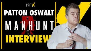 Patton Oswalt MANHUNT AppleTV+ Interview  CritiX tv