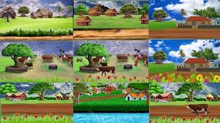 Cartoon background video no copyright  animated background  Stories in Hindi 