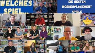 Welches Spiel ... die besten Workerplacement Spiele  Brettspiel Teddy - Board Games 