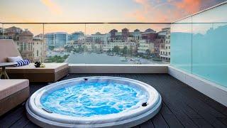 Novotel Hotel Bur Dubai  Full Tour 4K  Executive Suite with a balcony & jacuzzi.