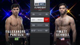 Alexandre Pantoja vs Matt Schnell Full Fight Full HD