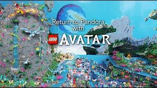 LEGO Avatar 1 Million+ Brick Diorama  BTS