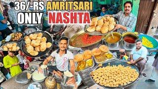 36Rs Amritsari Nashta  Gian Di Lassi  Ram Di Hatti  Amritsar Street Food
