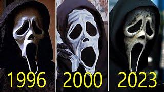 Evolution of Ghostface in Movies w Facts 1996-2023 Scream