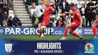 Highlights PNE 1 Blackburn Rovers 1