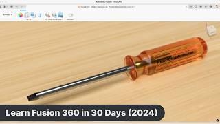 Fusion 360 Rendering - Quick Start Guide  Day 28 of Learn Fusion 360 in 30 Days - 2024 EDITION