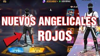 CONSIGO LOS ANGELICALES ROJOS EN EL EVENTO Y OTROS PREMIOS  EN FREE FIRE LO GASTO TODO 