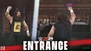 WWE 2K24 Cactus Jack Entrance - PS5 Gameplay