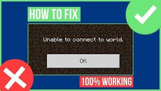 MINECRAFT UNABLE TO CONNECT WORLD XBOX How to Fix in 2023
