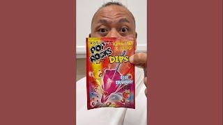  ASMR POP ROCKS DIPS POPPING CANDY & LOLLIPOP STRAWBERRY FLAVOR EATING SOUNDS ORIGINAL LENGTH 