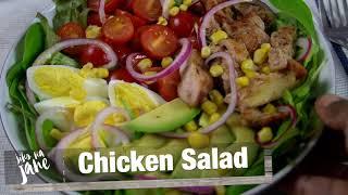 The easiest healthy chicken salad