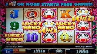 Lucky Neko Slot - GREAT LINE HIT - Bullseye Bonus