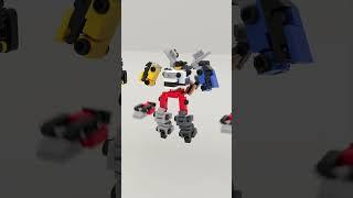 STSCs LEGO Transformer Detour and Gridlock Combining #legomech #mecha