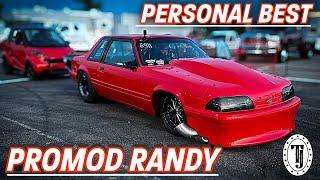 We Did It  Personal Best for ProMod Randy  Fastest pass ever Turbo Mustang is Flying