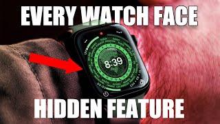 Apple Watch ALL WATCHFACE Hidden Features Series 3 - 8
