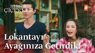 Songül ve Güney köfte satıyor  Kırgın Çiçekler