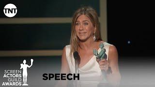 Jennifer Aniston Award Acceptance Speech  26th Annual SAG Awards  TNT