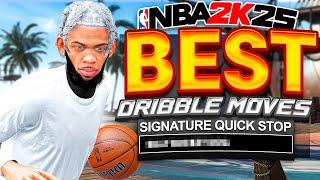 BEST DRIBBLE MOVES IN NBA 2K25 FASTEST DRIBBLE MOVES & SIGS TO SPEEDBOOST + QUICKSTOP SEASON 1