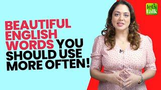 Beautiful English Words You Should Use More Often #shorts Lessons With English Teacher Nysha